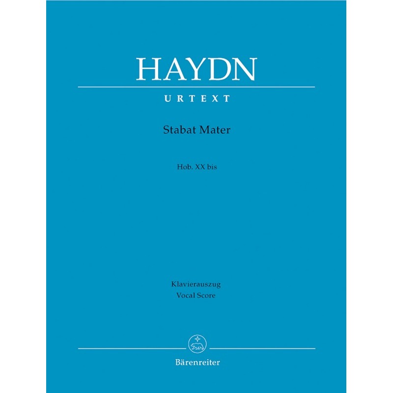 Haydn Stabat Mater partition chant