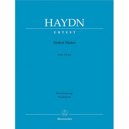 Haydn Stabat Mater partition chant