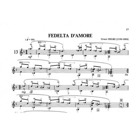 partition le repertoire du guitariste