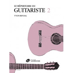 Le répertoire du guitariste volume 2 - Yvan Rivoal