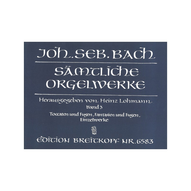 Bach oeuvre complète pour orgue partition Bach oeuvre complète pour orgue partition