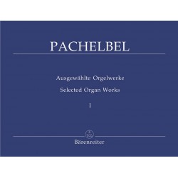 Partition pour orgue de Pachelbel