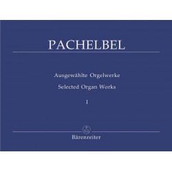 Partition pour orgue de Pachelbel