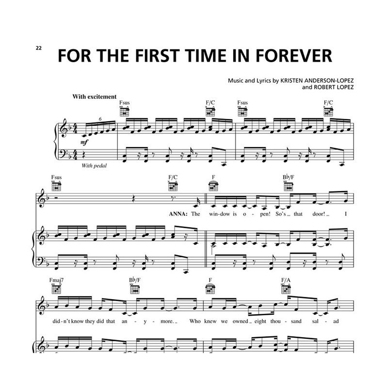 Partition LA REINE DES NEIGES Le kiosque à musique