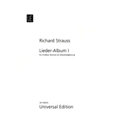 Partition Lieder de Richard Strauss