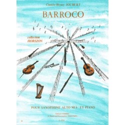 Partition BARROCO pour saxophone