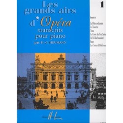 Partition Grands Airs d'operas pour piano