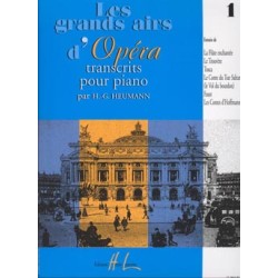 Partition Grands Airs d'operas pour piano