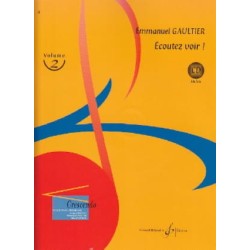 Partition ECOUTEZ VOIR d'Emmanuel Gaultier