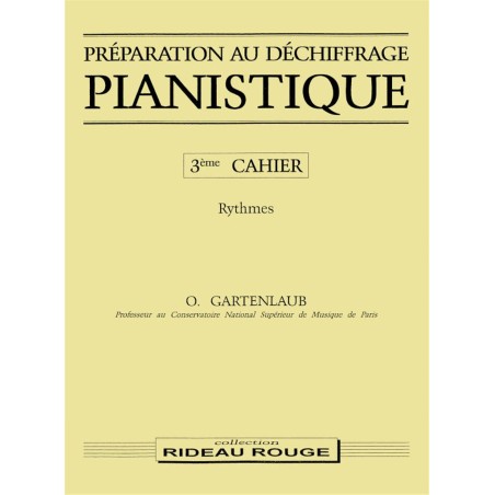 Odette Gartenlaub - Préparation au déchiffrage pianistique