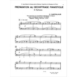 Odette Gartenlaub - Préparation au déchiffrage pianistique