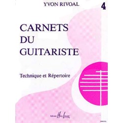 Carnets du guitariste volume 4 - Avignon