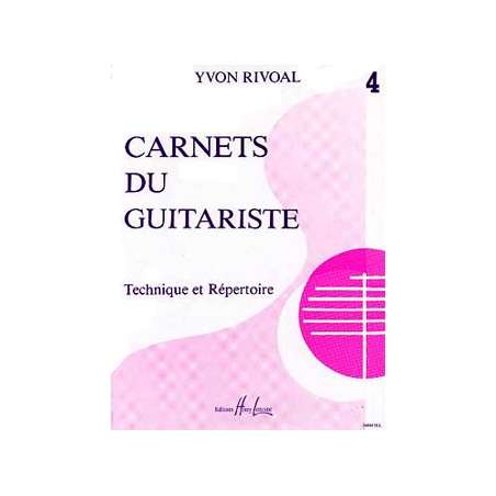 Carnets du guitariste volume 4 - Avignon