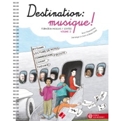 Destination musique volume 2 d'Anne Chaussebourg - Avignon