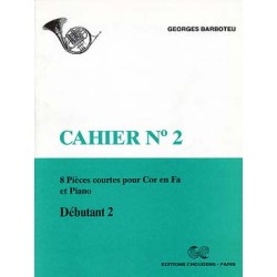 barboteu pièces courtes partition cor