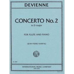 Partition flûte Concerto n°2 de Devienne