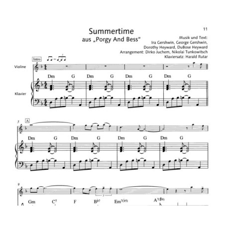 jazz ballads partition violon