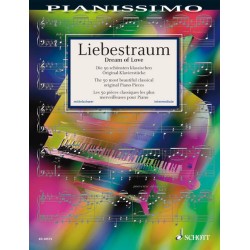 Partition piano LIEBESTRAUM - 50 pièces classiques