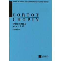 Partition piano CHOPIN Alfred CORTOT