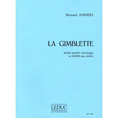 Bernard Andres la gimblette partition