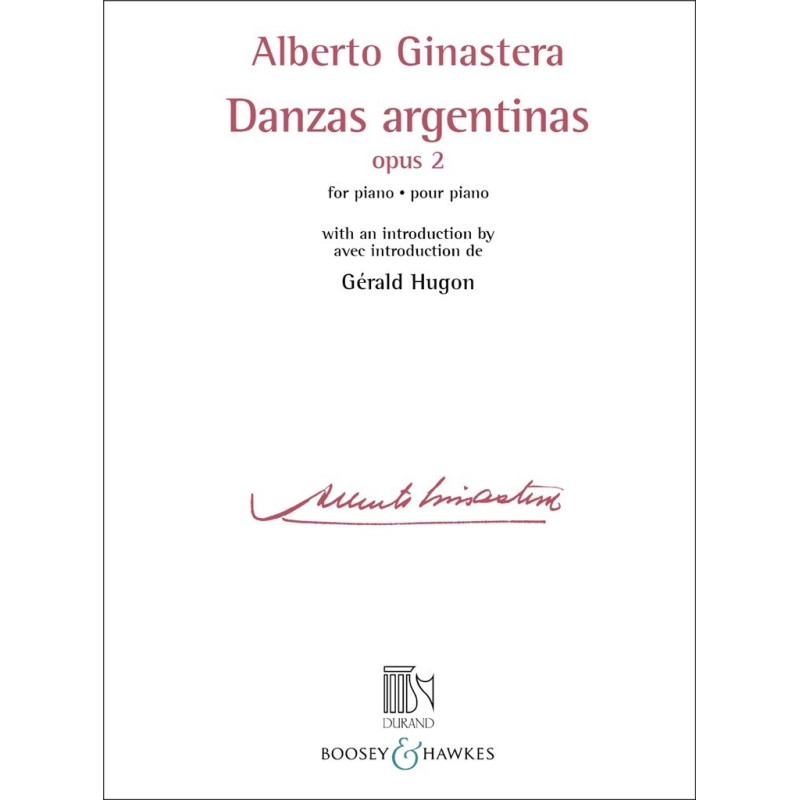 Partition Danses Argentines de Ginastera