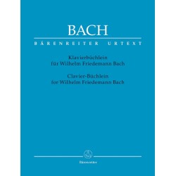Partition Klavierbüchlein für Wilhelm Friedemann Bach - Le kiosque à musique