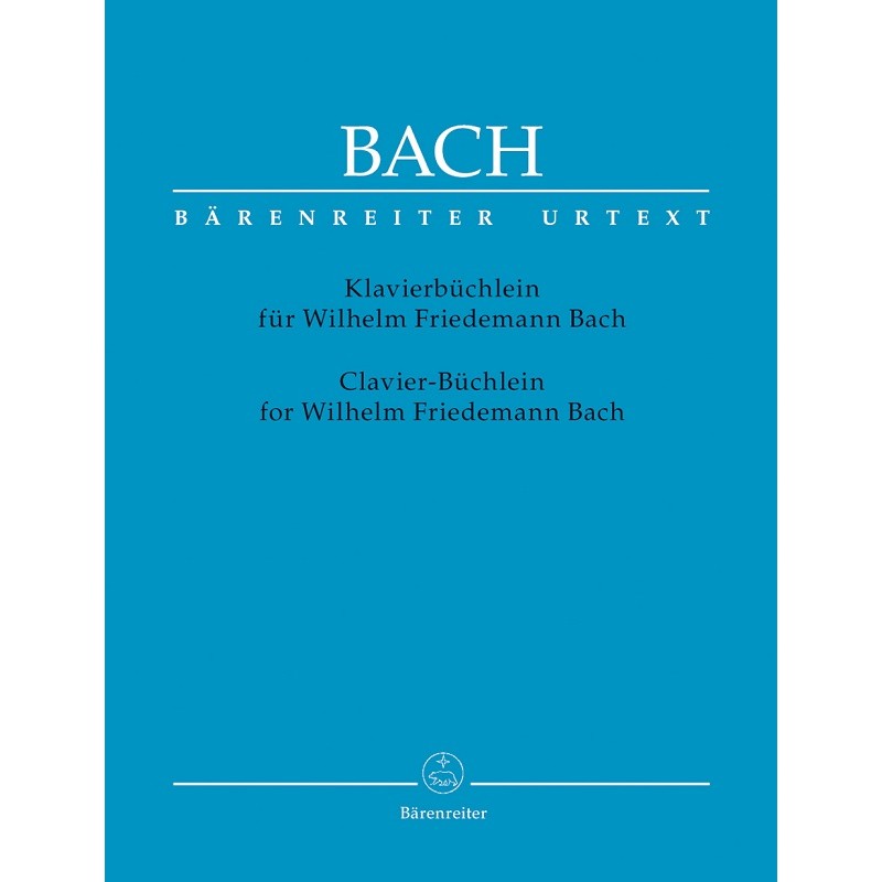 Partition Klavierbüchlein für Wilhelm Friedemann Bach - Le kiosque à musique