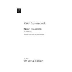 Partition SZYMANOWSKI 9 Préludes - Le kiosque à musique