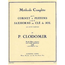 Méthode Clodomir pour cornet à pistons - Le kiosque à musique