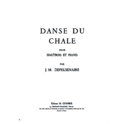 Partition DANSE DU CHALE pour hautbois