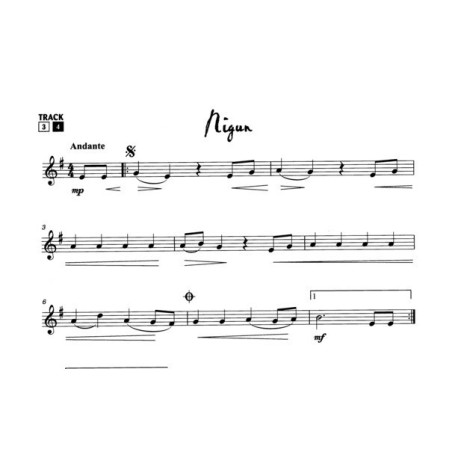 Partition NIGUN pour clarinette - Le kiosque à musique