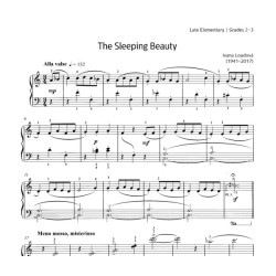 Partition Ivana Loudova The Sleeping Beauty - Le kiosque à musique
