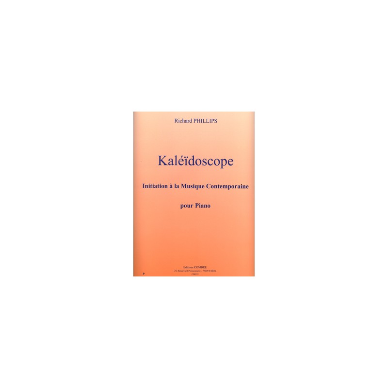 Partition Richard PHILLIPS Kaléidoscope - Le kiosque à musique