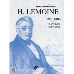 50 Etudes de Lemoine pour piano Opus 37 - Le kiosque à musique