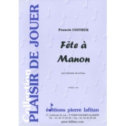 Partition Francis Coiteux - La fête à Manon