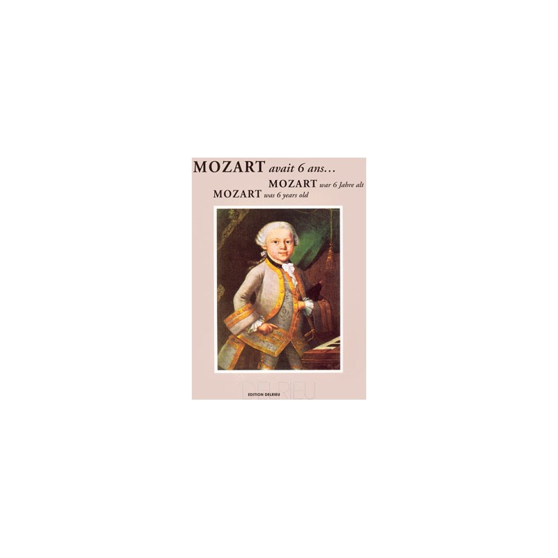 Partition MOZART Avait 6 ans pour piano - Le kiosque à musique Avignon Les Angles Le Pontet Partition MOZART Avait 6 ans pour piano - Le kiosque à musique Avignon Les Angles Le Pontet