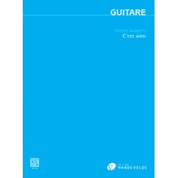 Partition C'EST AINSI pour guitare - Les Angles 30 - Châteaurenard - Avignon
