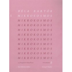 Partition MIKROKOSMOS volume 5 - Avignon