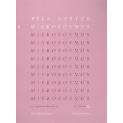 Partition MIKROKOSMOS volume 6 Danses Bulgares