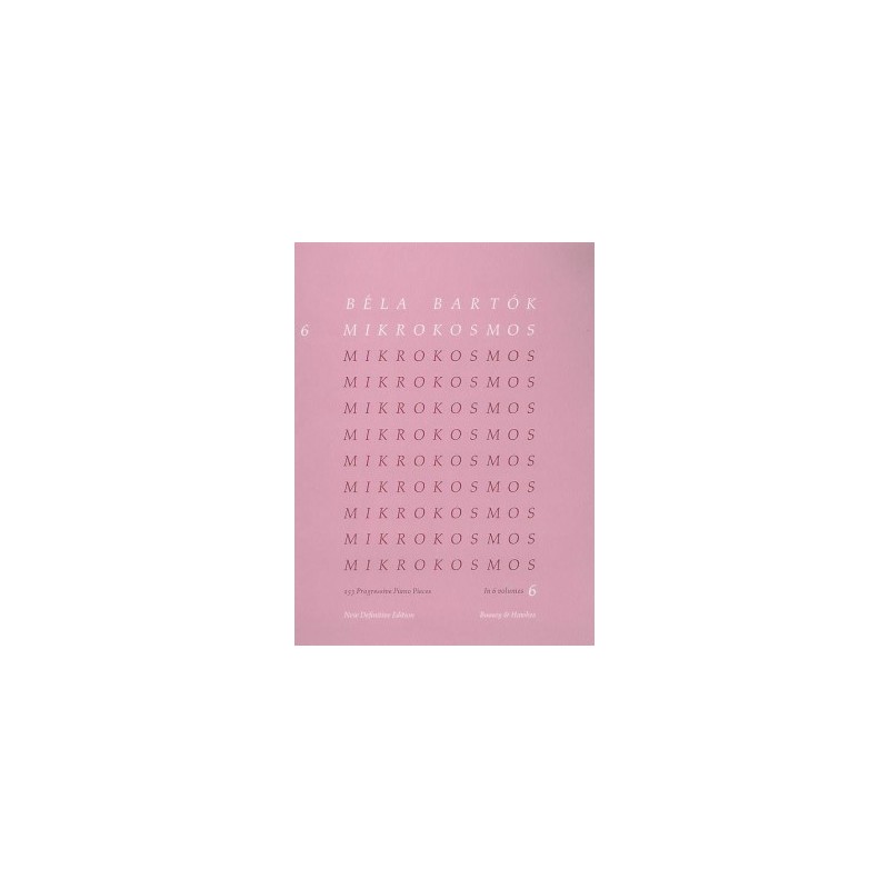 Partition MIKROKOSMOS volume 6 Danses Bulgares Partition MIKROKOSMOS volume 6 Danses Bulgares