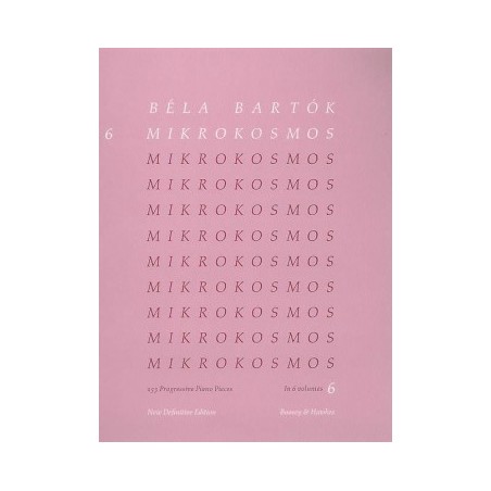Partition MIKROKOSMOS volume 6 Danses Bulgares