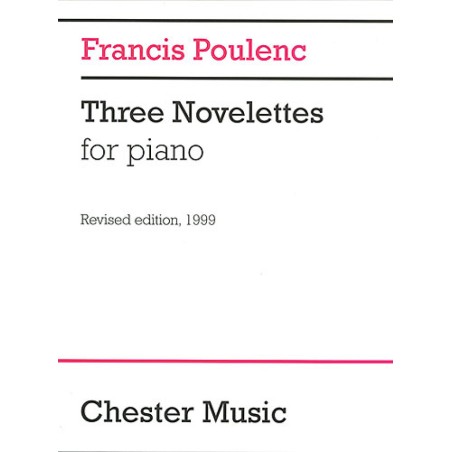Partition POULENC Trois Novelettes