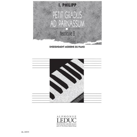 Partition Petit Gradus ad Parnassum fascicule 2 - Avignon Les Angles 30 - Salon de Provence