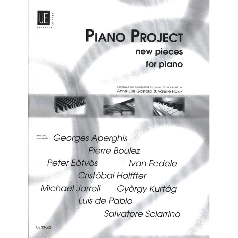 Partition PIANO PROJECT - Avignon - Alès - Salon de Provence Partition PIANO PROJECT - Avignon - Alès - Salon de Provence
