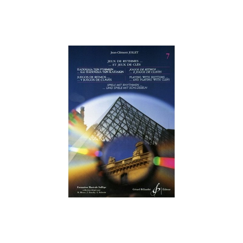 Jollet Jeux de rythmes et jeux de clés volume 7 Jollet Jeux de rythmes et jeux de clés volume 7