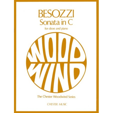 Partition SONATA IN C de Besozzi pour hautois