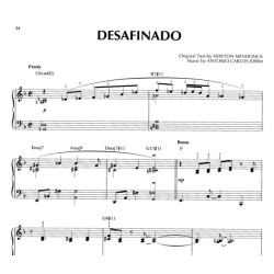 Partition piano DESAFINADO