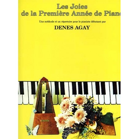Partition LES JOIES DE la première année de piano - Avignon