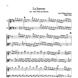 12 BAROCK-DUOS für violine und viola