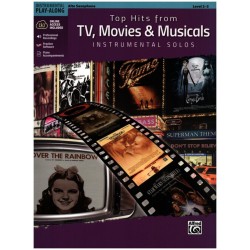 Top hits from TV, Movie and Musicals saxophone